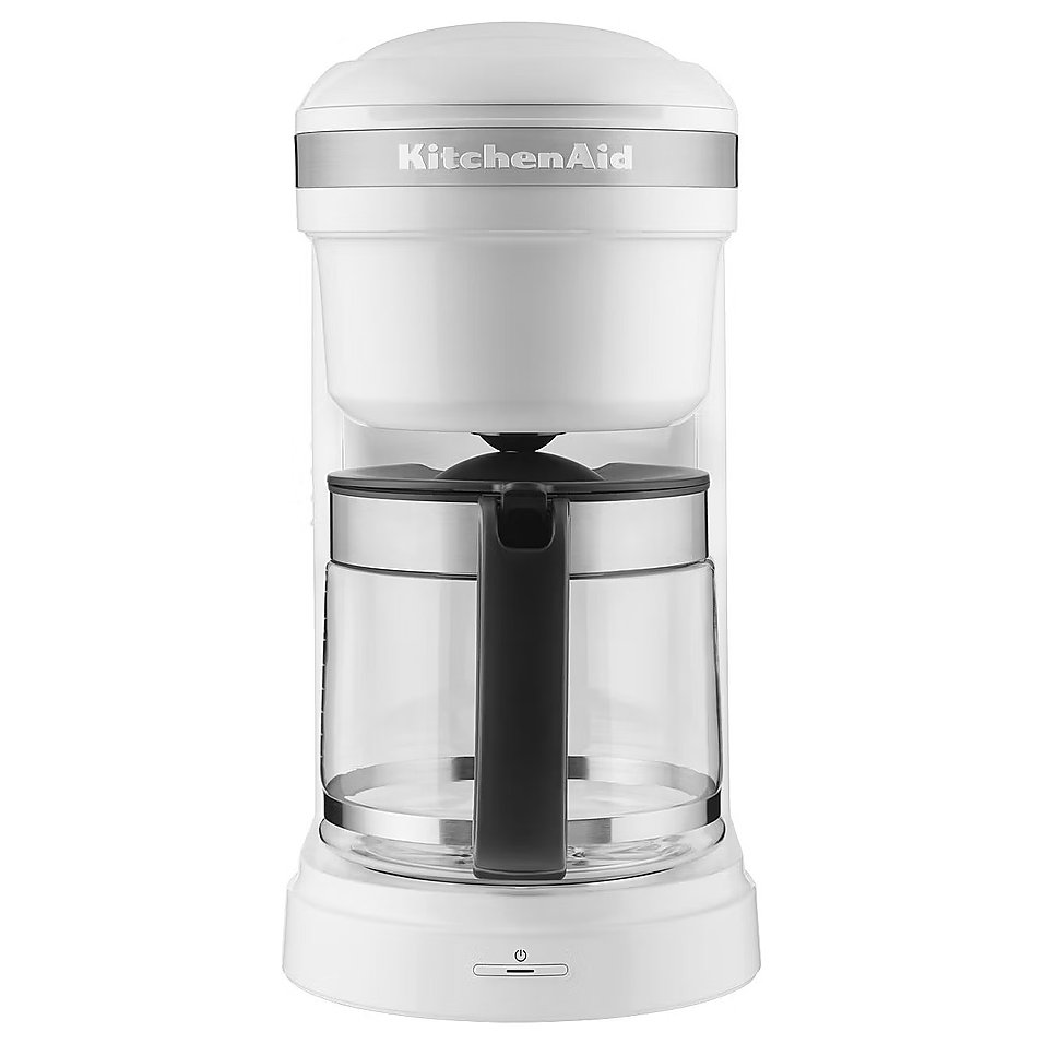 Кофеварка капельная KitchenAid Classic 5KCM1208EWH белая, фото 2