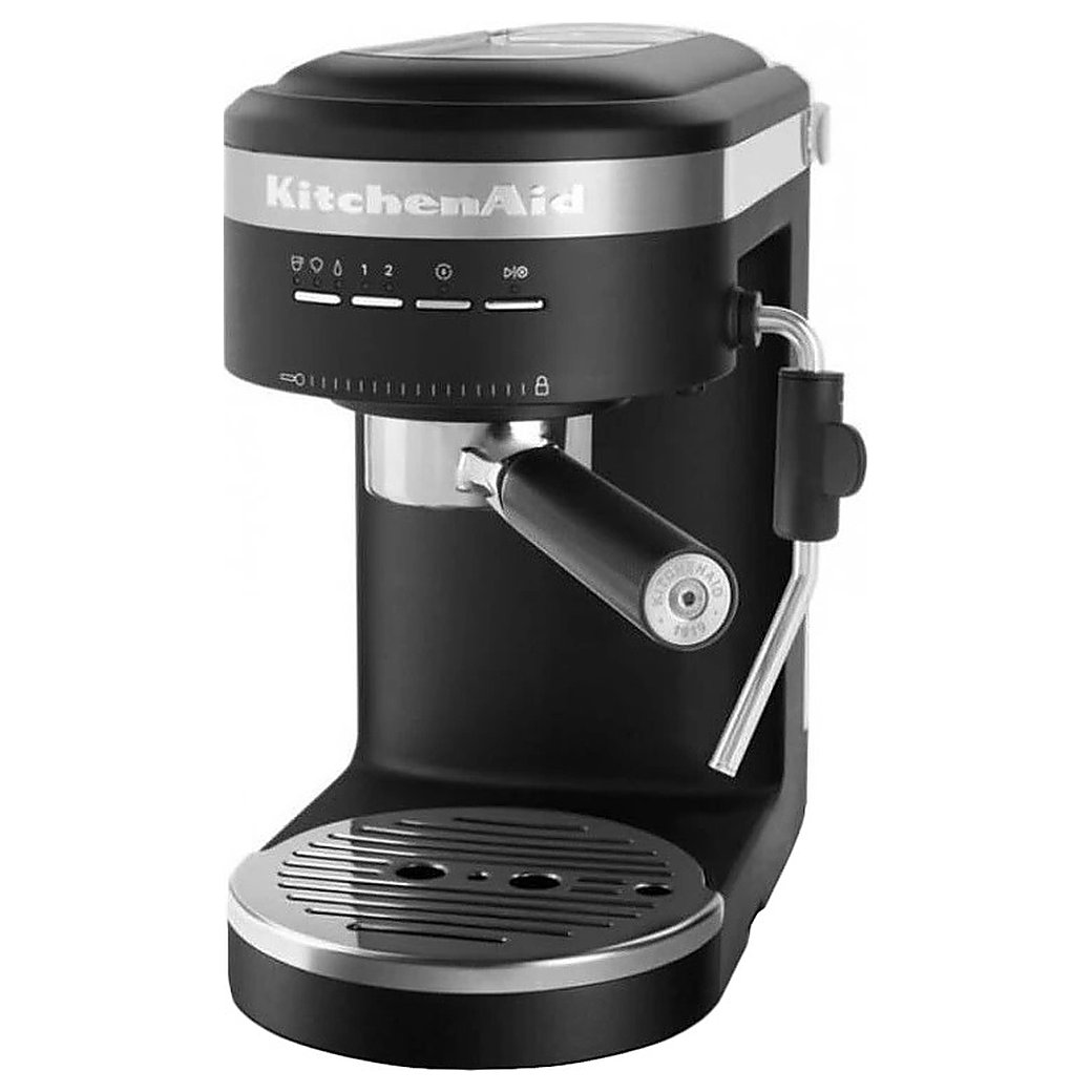 Кофеварка рожковая KitchenAid Artisan 5KES6503EBK чугун, фото 2