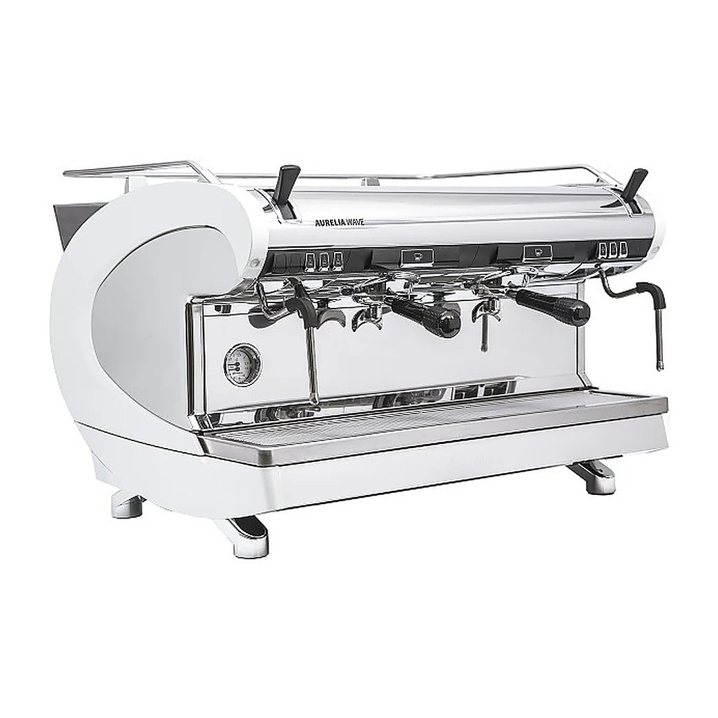 Кофемашина Nuova Simonelli Aurelia WAVE 2 GR S pearl white, фото 2