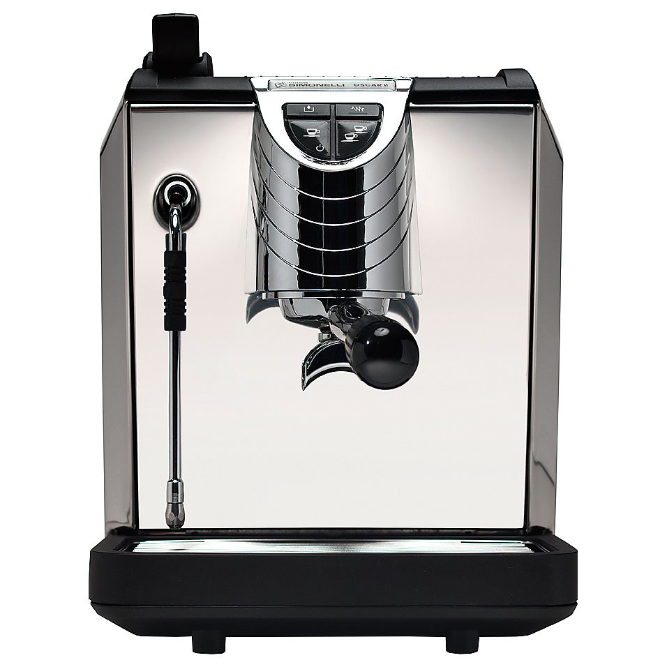 Кофемашина Nuova Simonelli Oscar II AD black (с прессостатом), фото 2