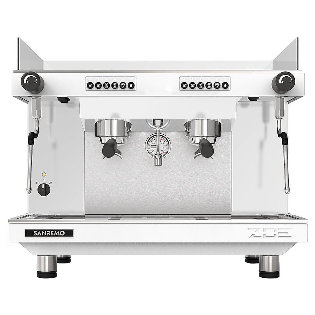 Кофемашина Sanremo Zoe SED Tall 2 гр. белая