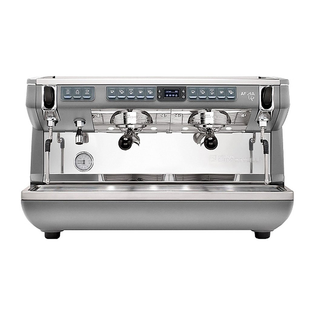 Кофемашина Nuova Simonelli Appia LIFE 2gr Timer 220V metallic grey+high groups+economizer, фото 2