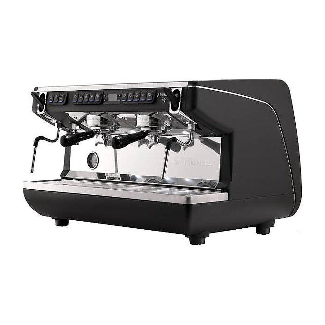 Кофемашина Nuova Simonelli Appia LIFE 2gr Timer 220V black+high groups+economizer