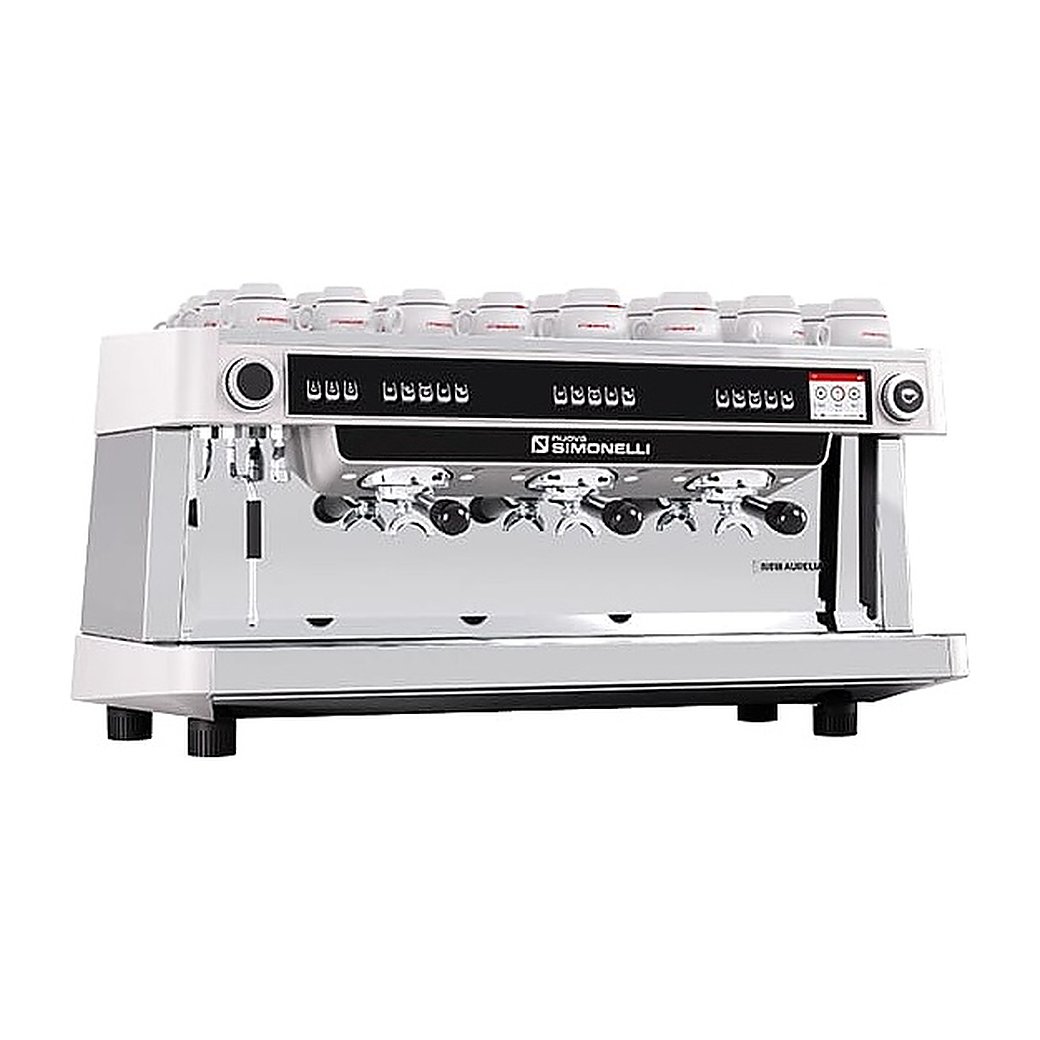 Кофемашина автоматическая Nuova Simonelli Nuova Aurelia MP 3Gr 380V white+high groups, фото 2