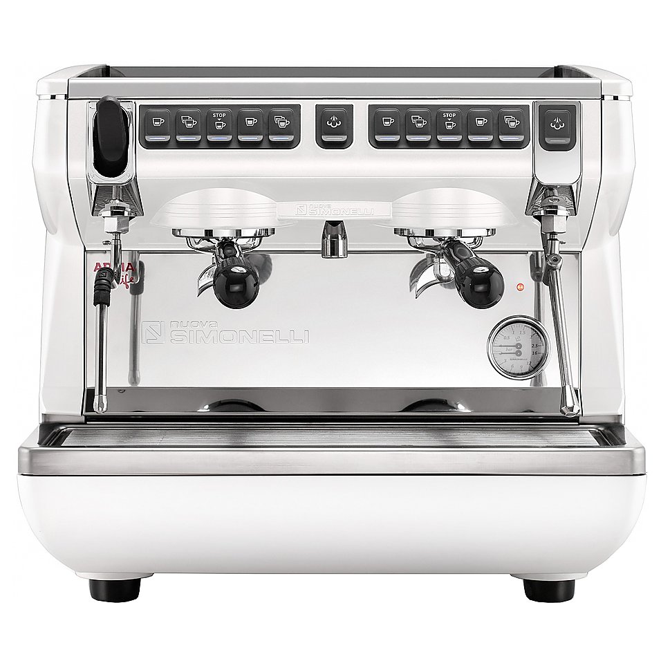 Кофемашина автоматическая Nuova Simonelli Appia Life Compact 2Gr V серый металлик, высокие группы, экономайзер, автомат, фото 2