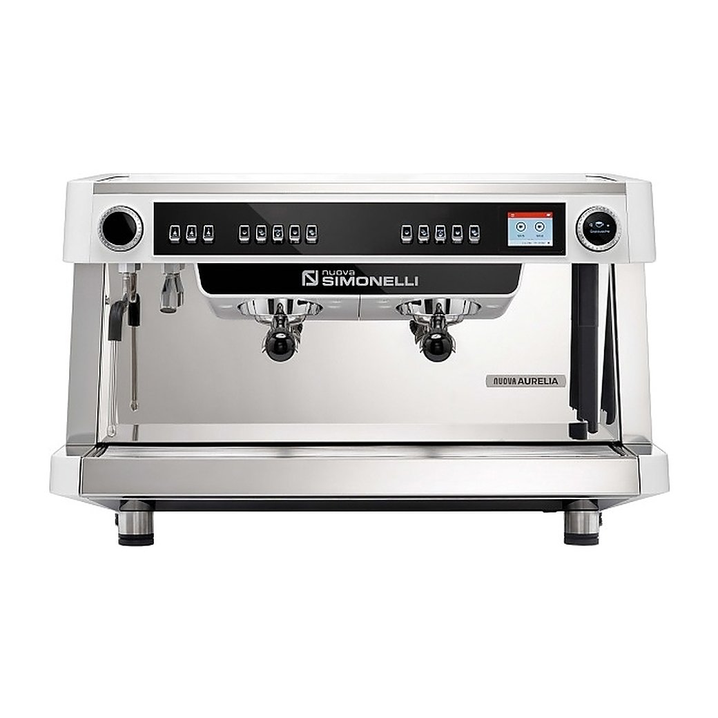 Кофемашина автоматическая Nuova Simonelli Nuova Aurelia MP 2Gr 220V white+high groups+Autopurge+E-milk technology