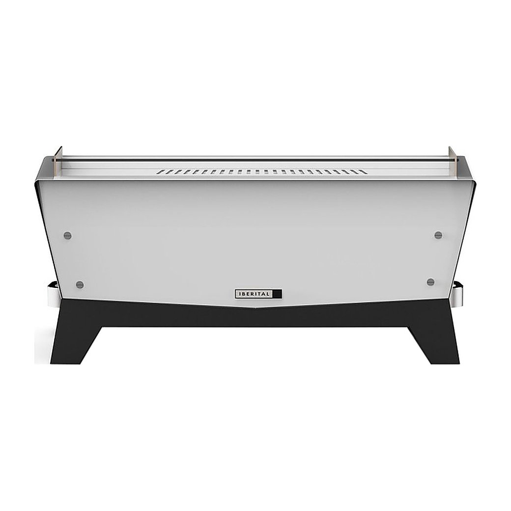 Кофемашина IBERITAL Vista 3 GR панель металлическая, высокая группа, белая, фото 3