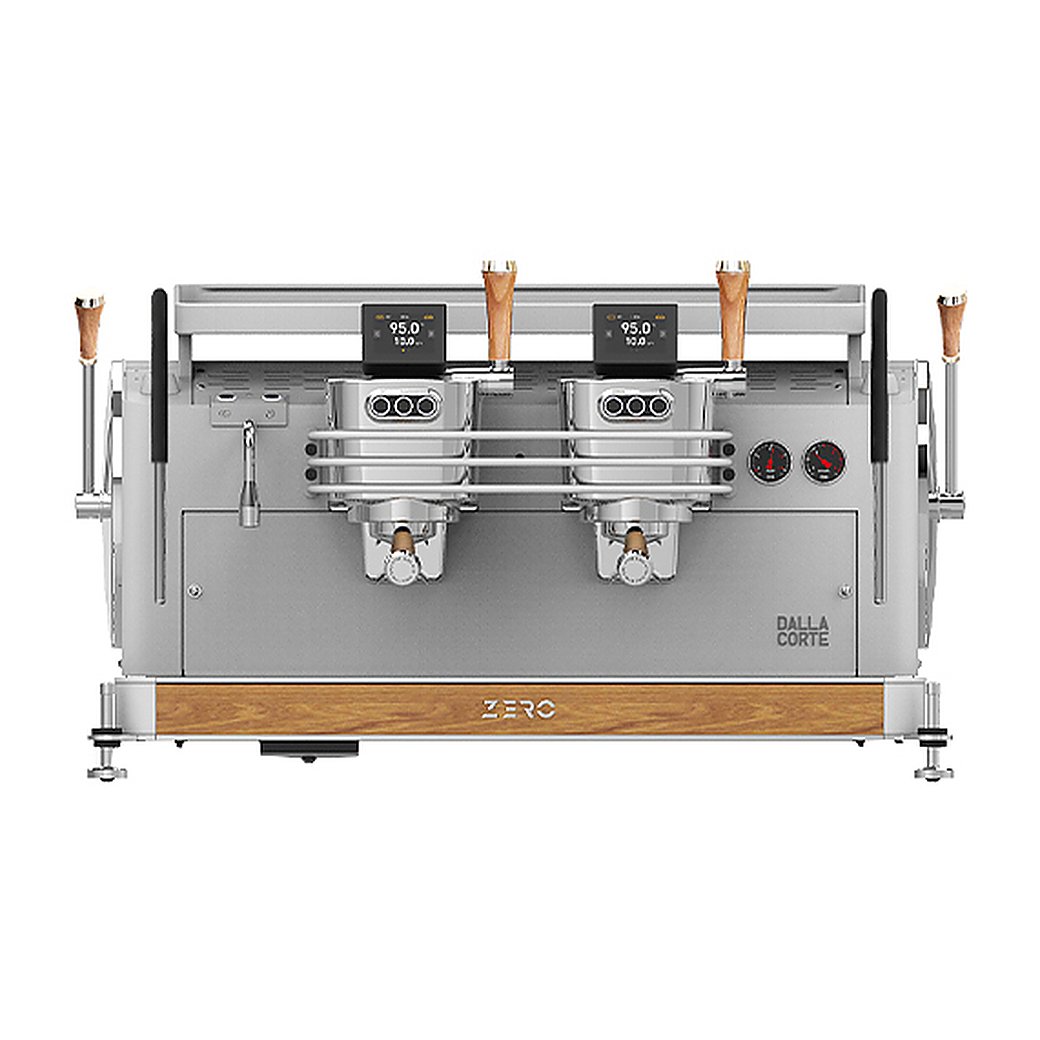 Кофемашина Dalla Corte 1 MC ZERO 2 WO 400 белый, дуб