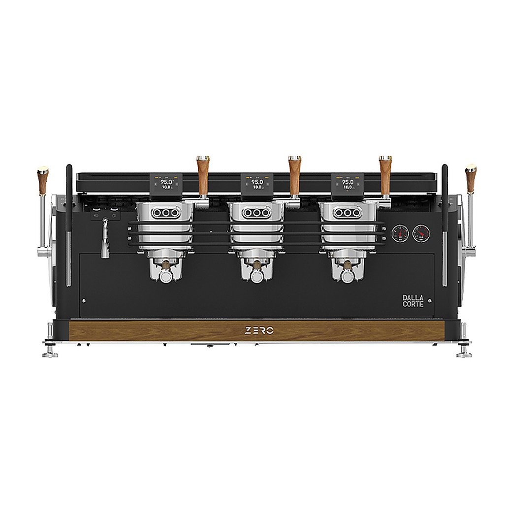 Кофемашина Dalla Corte 1 MC ZERO 3 DN 400 черный, грецкий орех