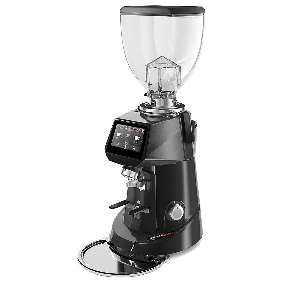 Кофемолка Fiorenzato F64 Evo Pro Sense, черная глянцевая
