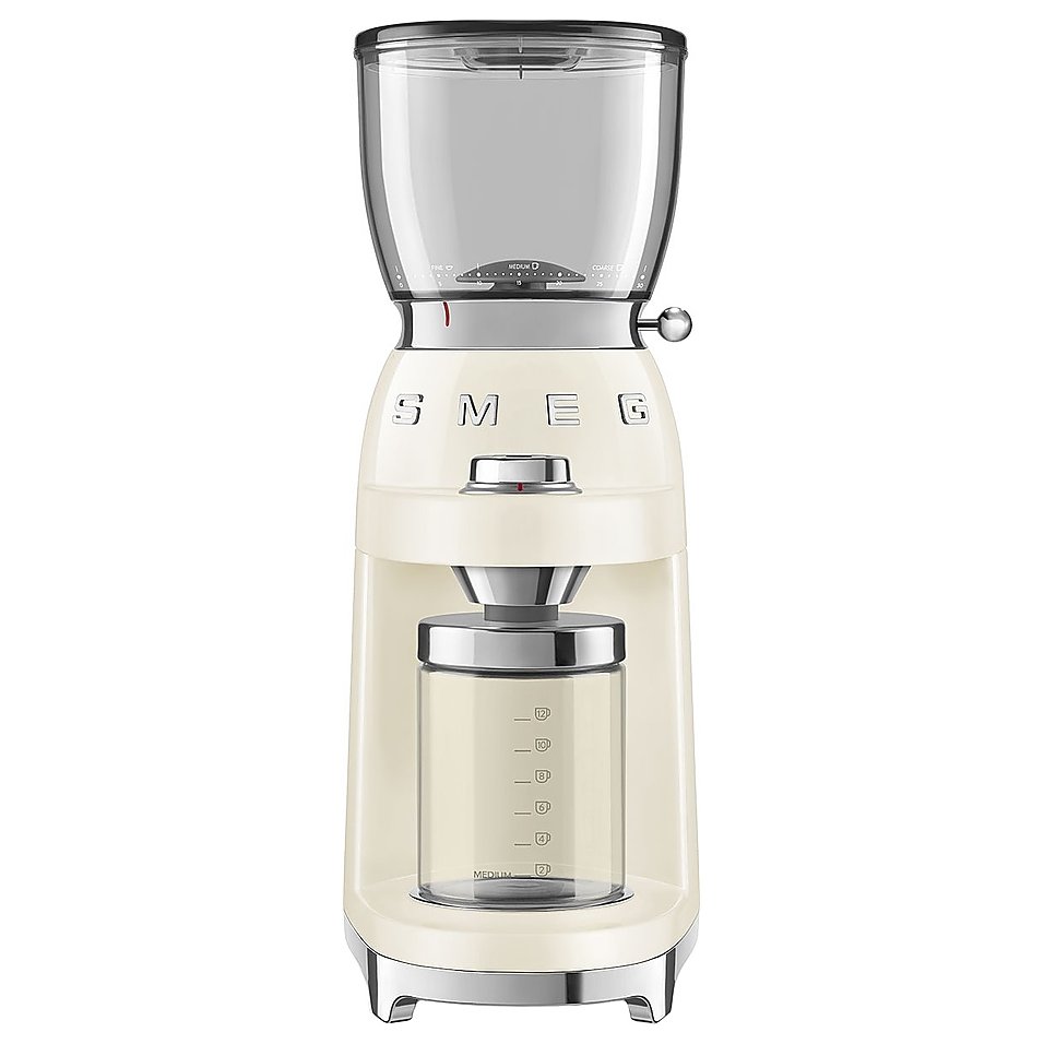 Кофемолка SMEG CGF11CREU кремовая