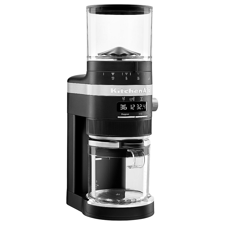 Кофемолка электрическая KitchenAid Artisan 5KCG8433EBM матовая черная, фото 3