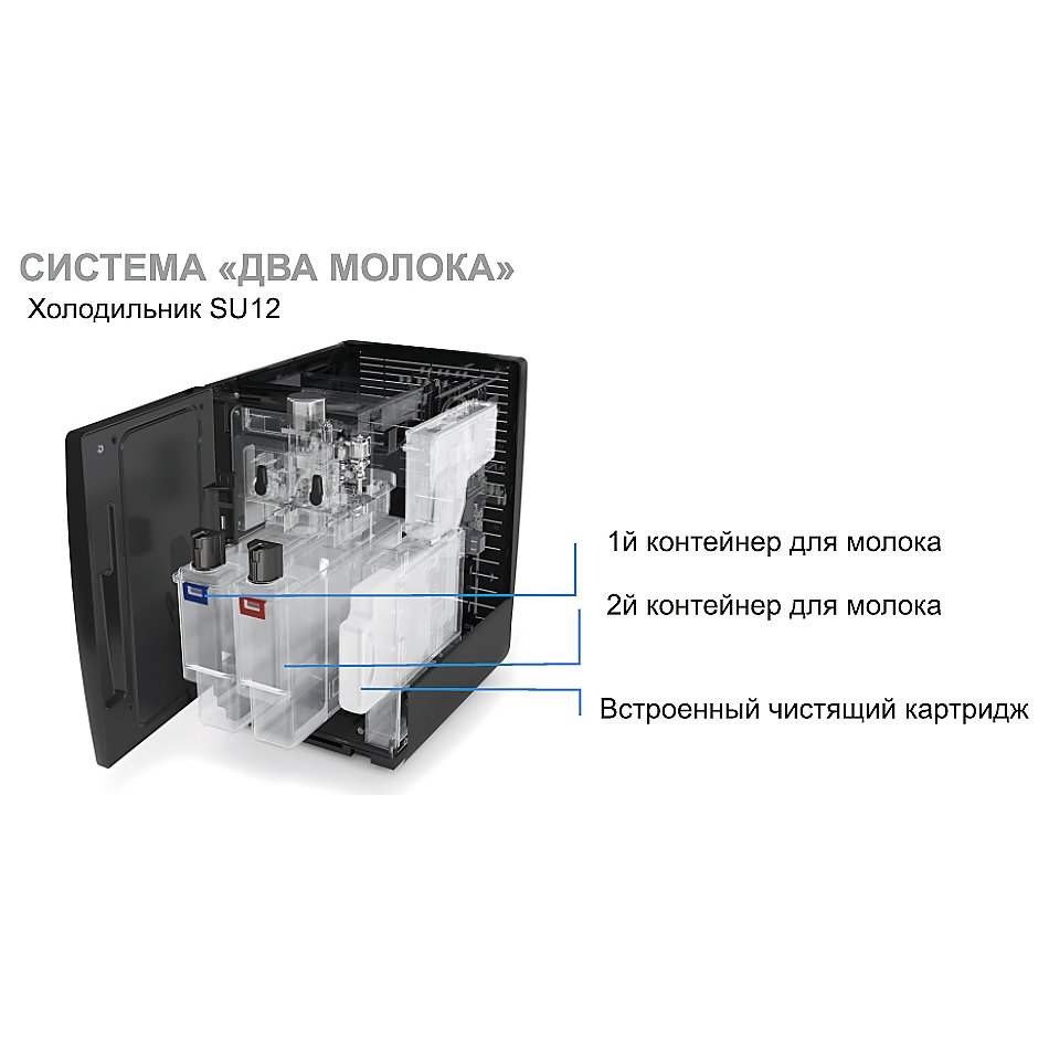 Холодильник Franke SU12 FM CM Twin черный с золотом, фото 2