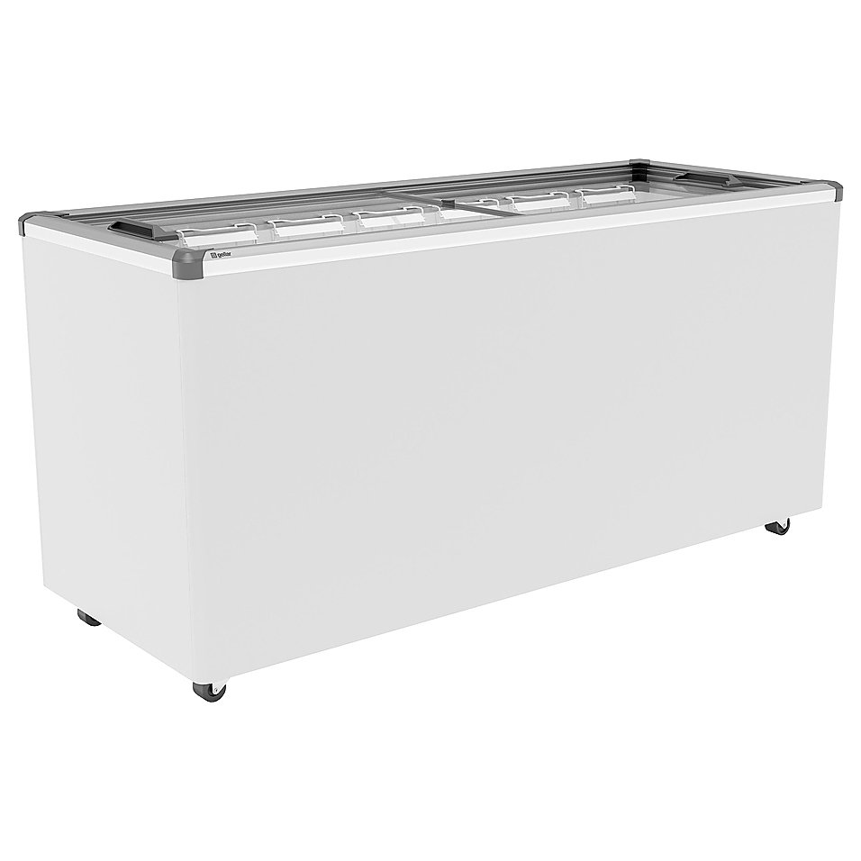 Ларь морозильный Frostor GELLAR FG 600 C V25 (алюминий), серый