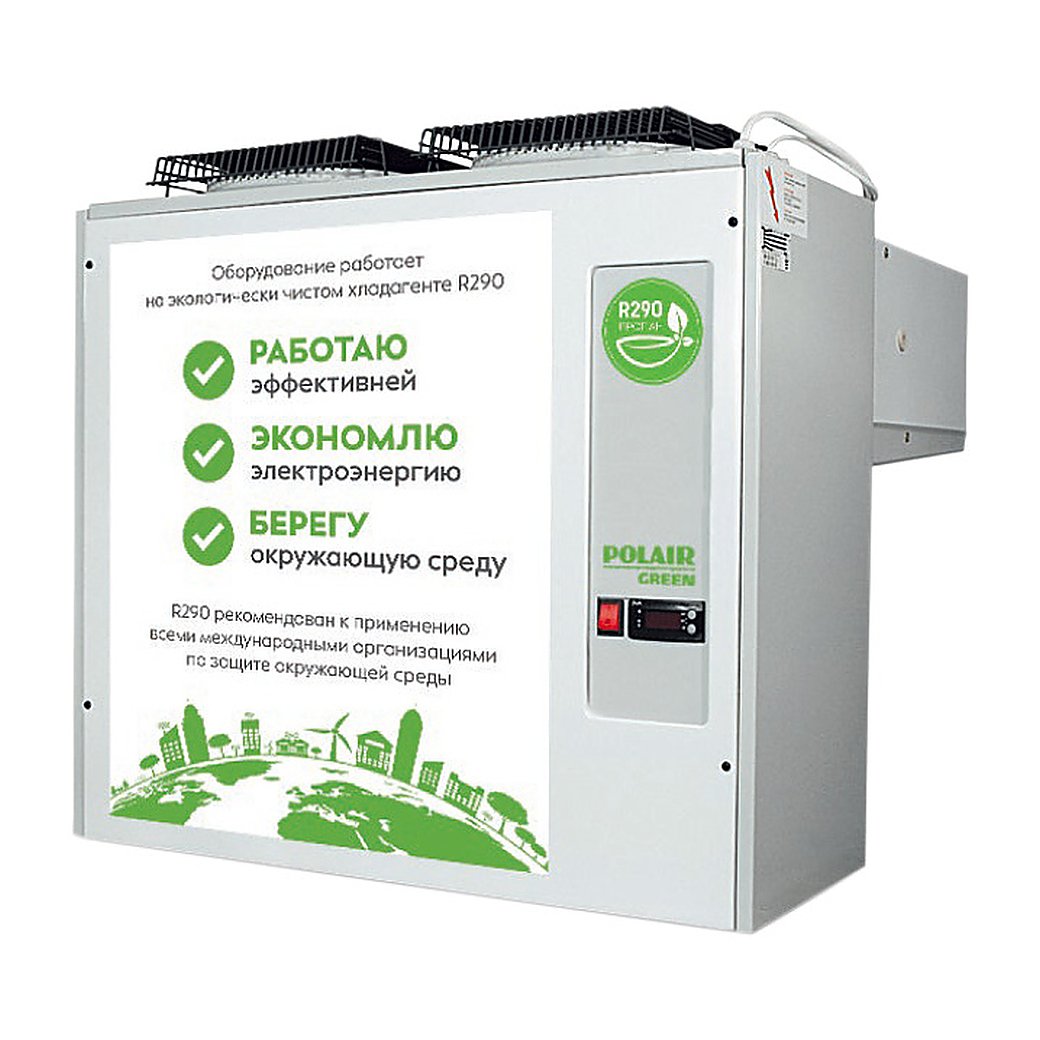 Моноблок среднетемпературный POLAIR MM 218 S GREEN (R290)
