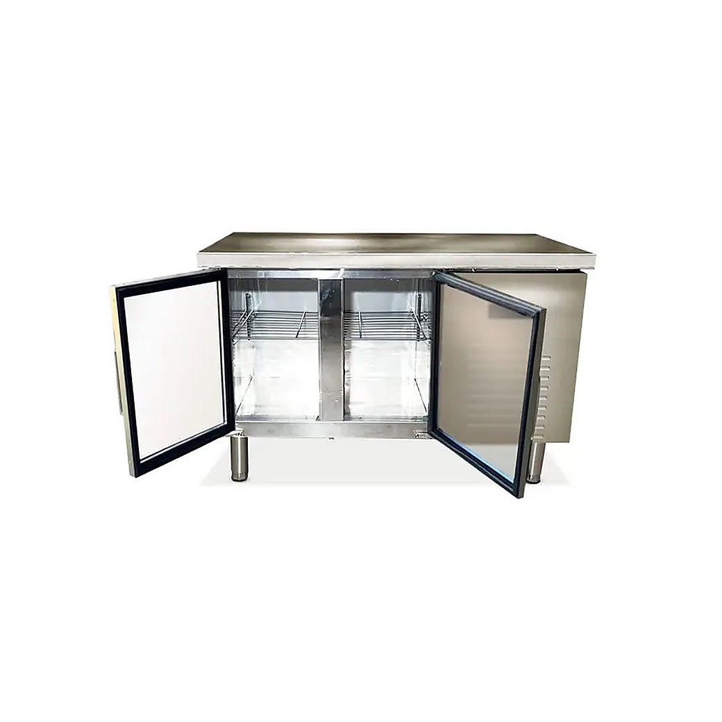 Стол холодильный CLSY Workbench 120 стекло, 170 л нержавеющая сталь, фото 3
