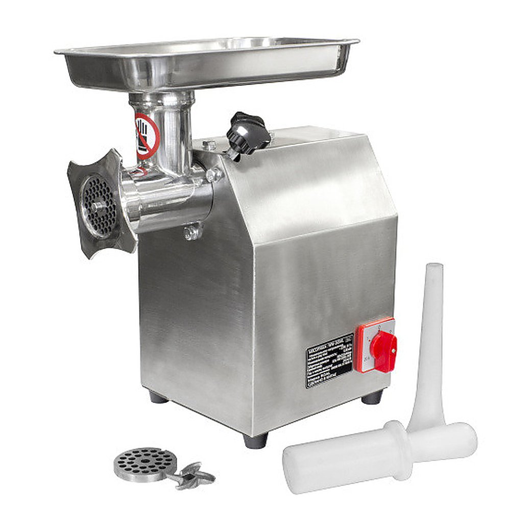Мясорубка ROAL WW-16SML UNGER (обмотка двиг. медь) 240х210х410 мм, нерж. сталь, фото 2