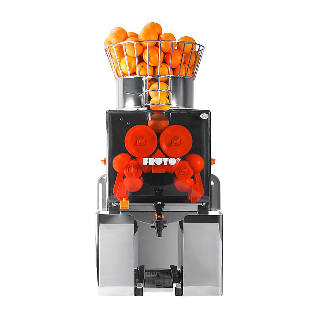 Соковыжималка автоматическая FRUTO 8015 200H Self Service (для цитрусовых, 120 Вт, нерж. сталь)