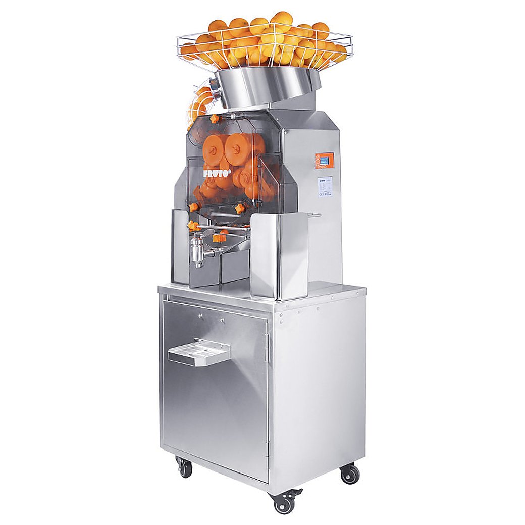 Соковыжималка автоматическая FRUTO 8040 40 Self Service (для цитрусовых, 370 Вт, серебристый), фото 2