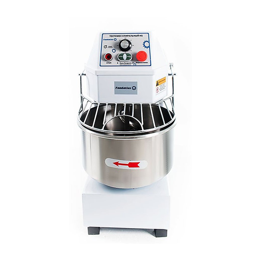 Тестомес спиральный Foodatlas HS-30 Eco, фото 3