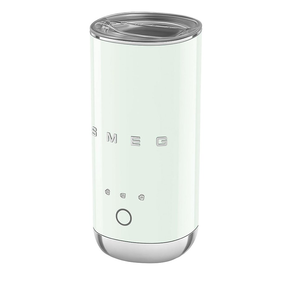 Вспениватель молока SMEG MFF02PGEU 500 Вт 180 мл пастельный зелёный, глянцевый
