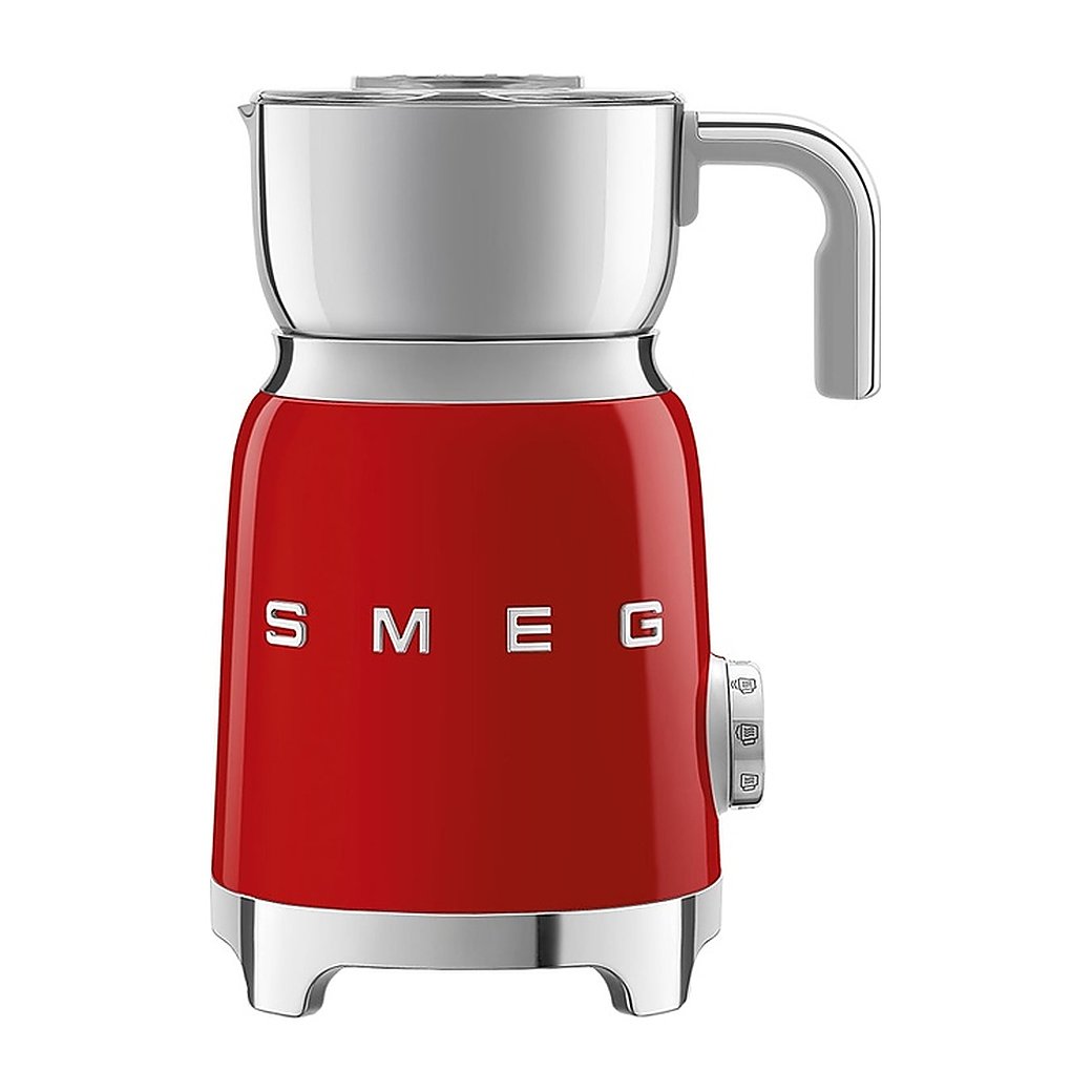 Вспениватель молока SMEG MFF11RDEU красный