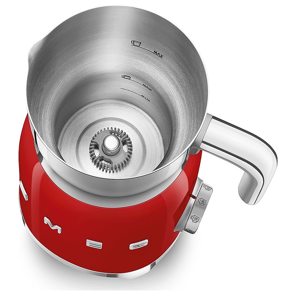 Вспениватель молока SMEG MFF11RDEU красный, фото 3
