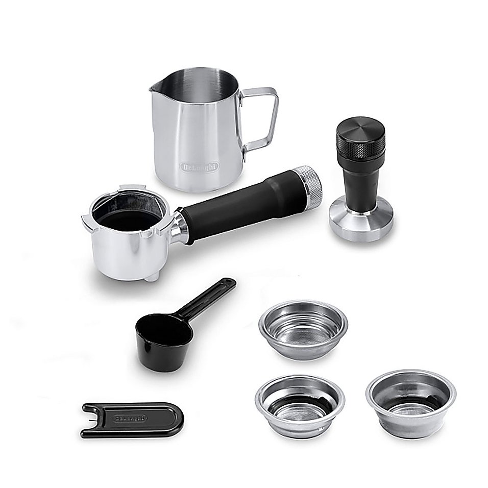 Кофеварка рожковая De'Longhi EC 890.M 1450 Вт металлик, фото 2