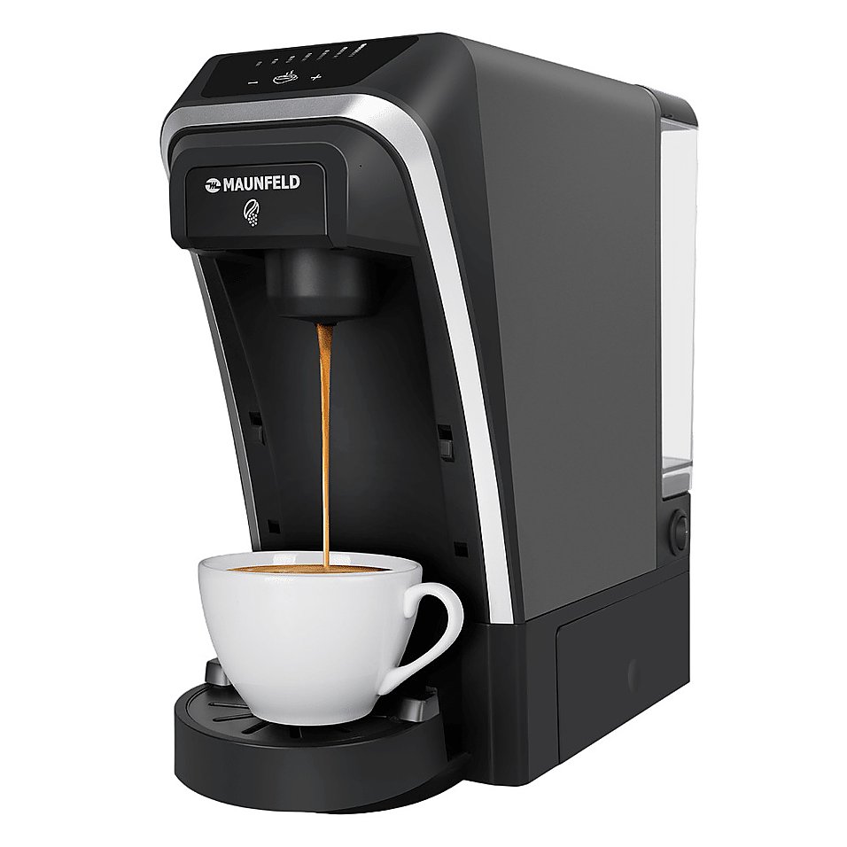 Кофеварка капсульного типа Maunfeld 2в1 MCCM-CM823GR 0.8 л 1400 Вт серый, черный