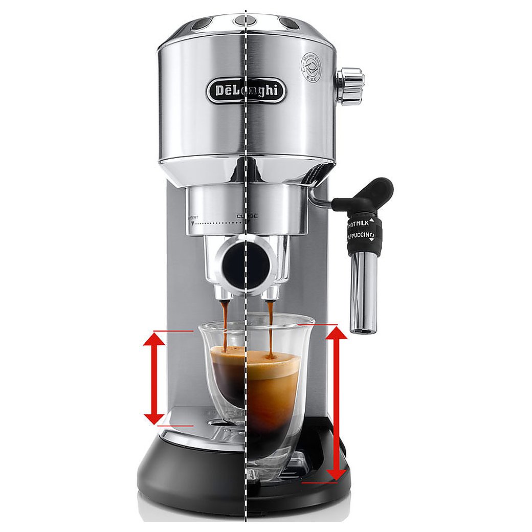 Кофеварка рожковая De'Longhi EC 685.M 1350 Вт нержавеющая сталь, фото 2
