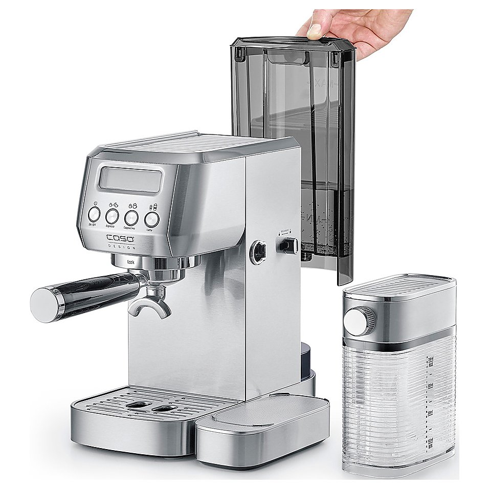 Кофеварка CASO Espresso Gourmet Latte, фото 2