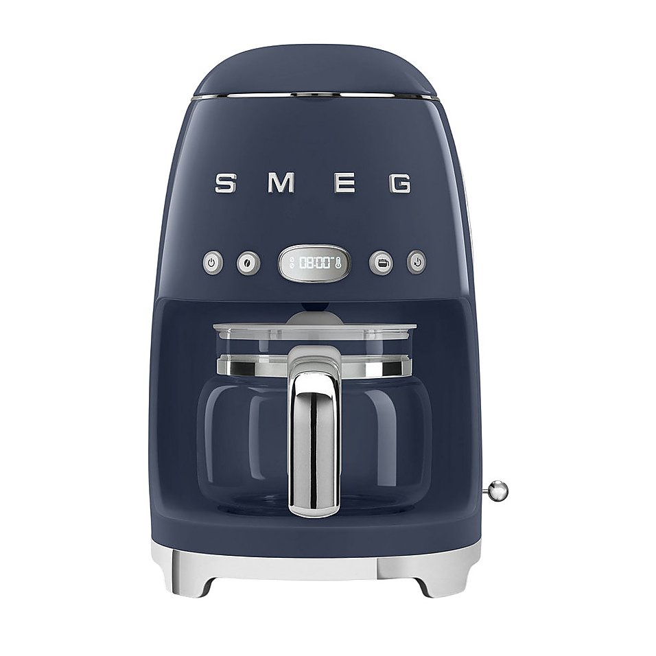 Кофеварка капельная SMEG DCF02NBEU 1050 Вт, темно-синий