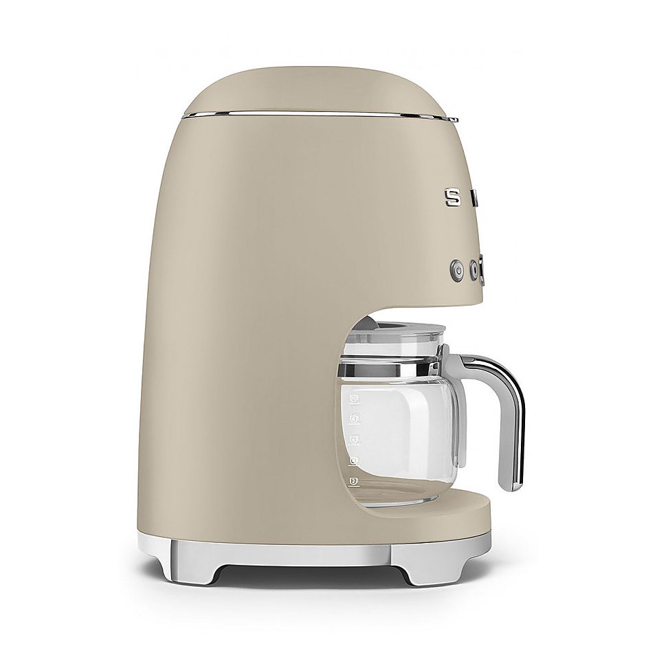 Кофеварка капельная SMEG DCF02MLMEU 1050 Вт, лунный свет, матовый, фото 2