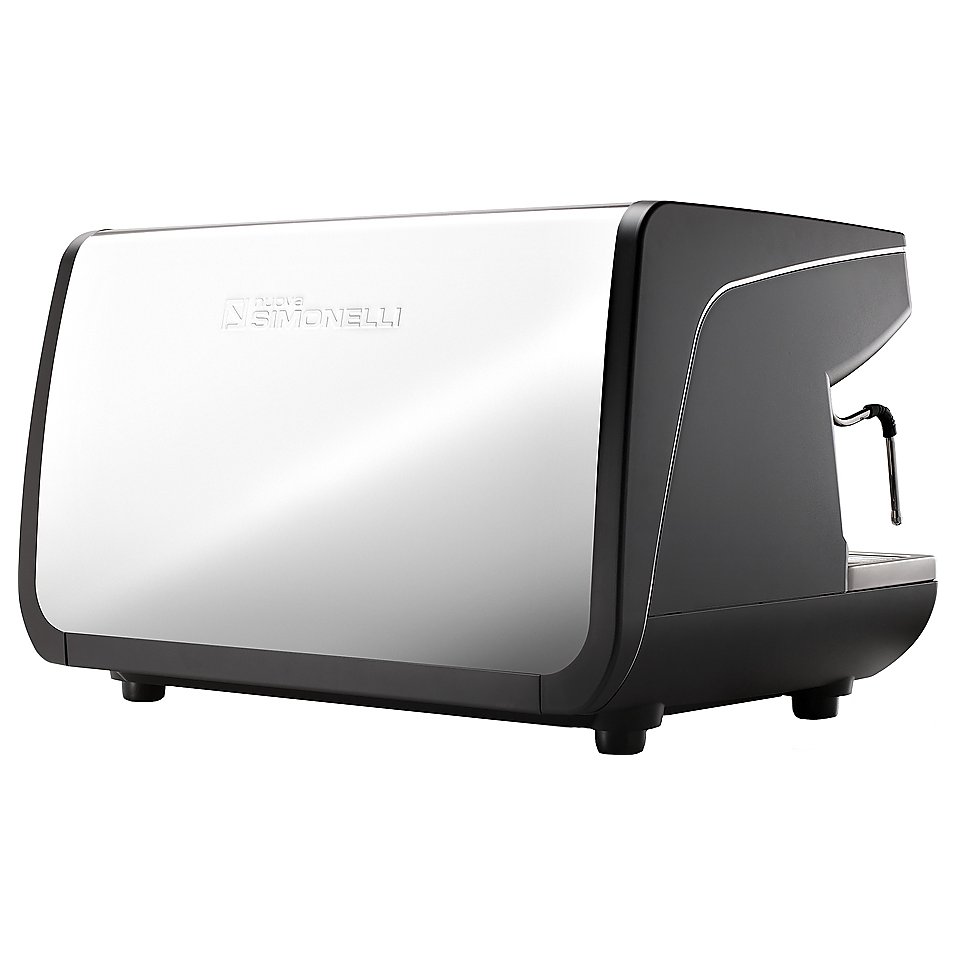 Кофемашина Nuova Simonelli Appia Life 2Gr V черная, высокие группы, экономайзер, автомат, фото 3