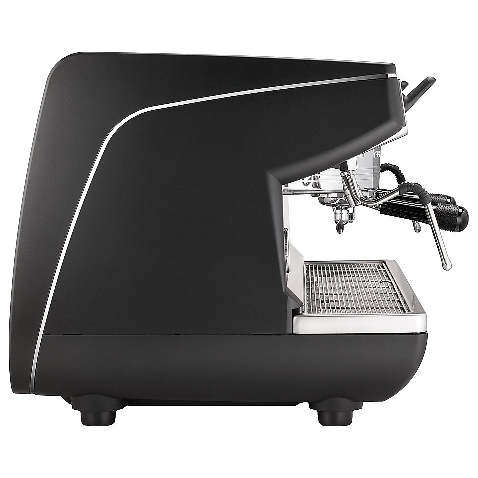 Кофемашина Nuova Simonelli Appia Life 2Gr V черная, высокие группы, экономайзер, автомат, фото 2