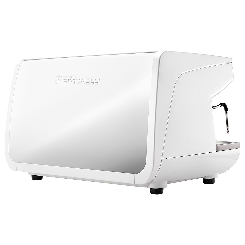 Кофемашина Nuova Simonelli Appia Life 2Gr S белая, высокие группы, экономайзер, полуавтомат, фото 2