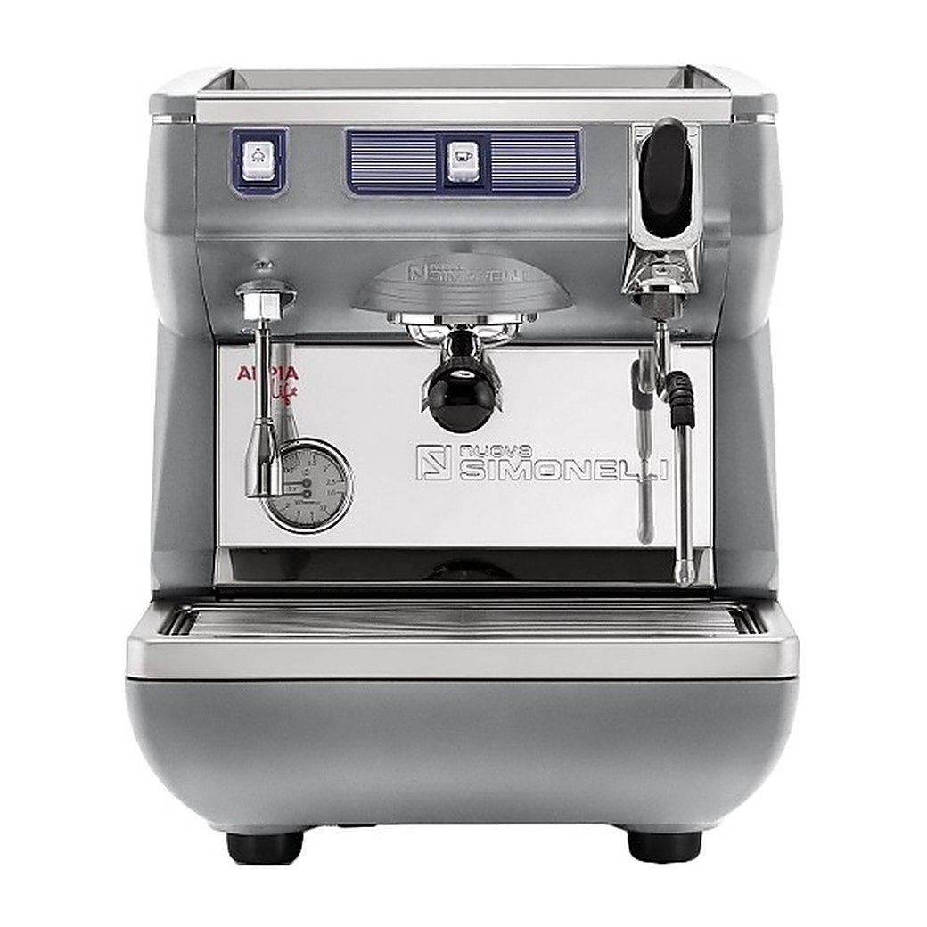 Кофемашина полуавтоматическая Nuova Simonelli Appia Life 1gr S 220V metallic grey+high group, фото 2
