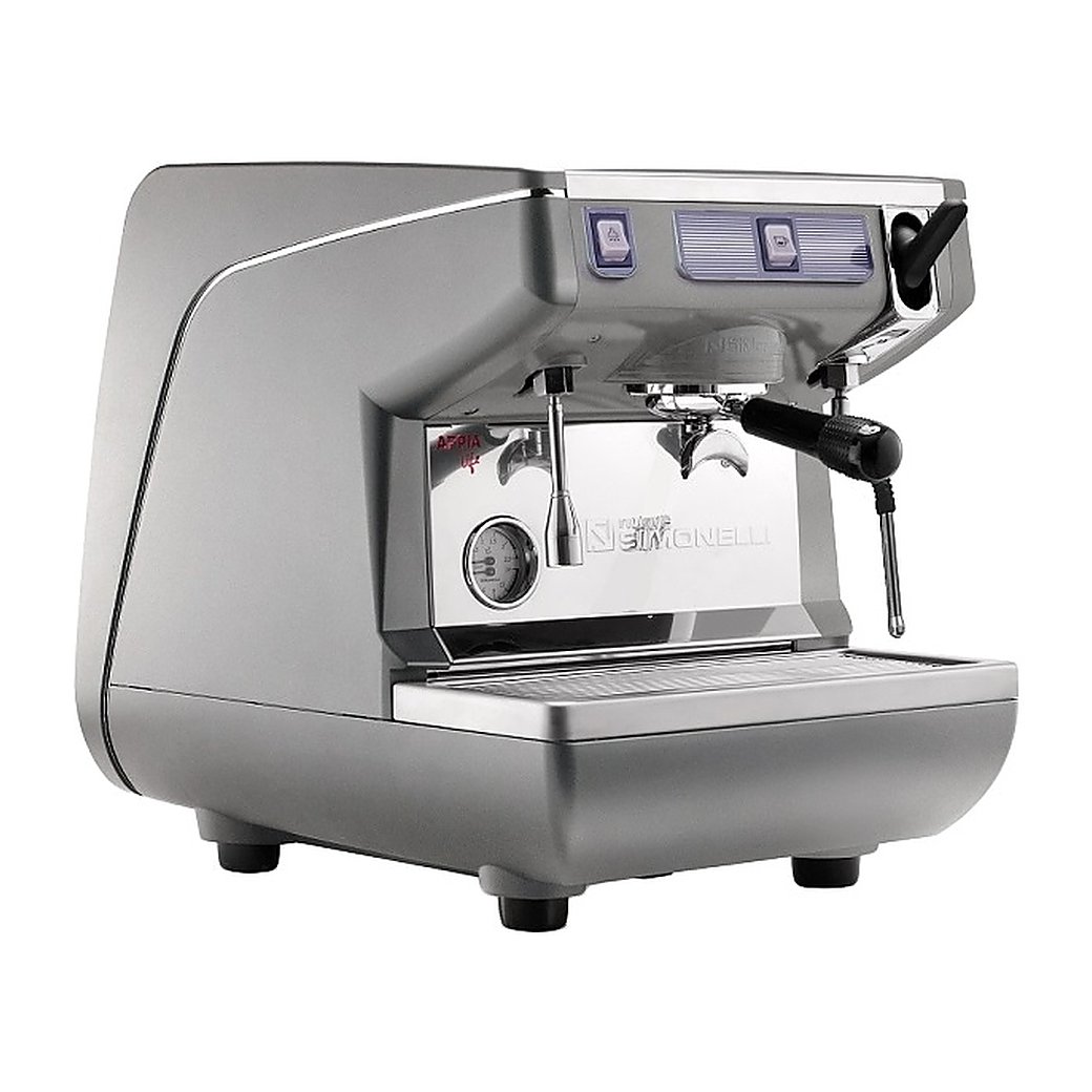 Кофемашина полуавтоматическая Nuova Simonelli Appia Life 1gr S 220V metallic grey+high group