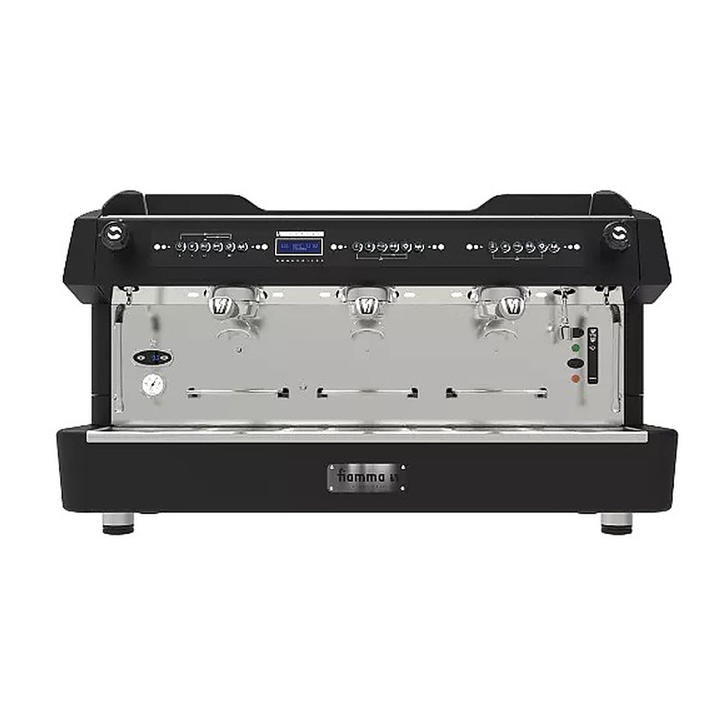 Кофемашина FIAMMA Compass 3 DB TC Black (автомат, двойной бойлер) 3 высокие группы, фото 2