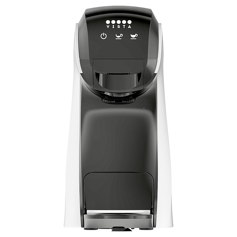Капсульная кофемашина Vista Teano DNS400 W 1450 Вт белый, черный, фото 2