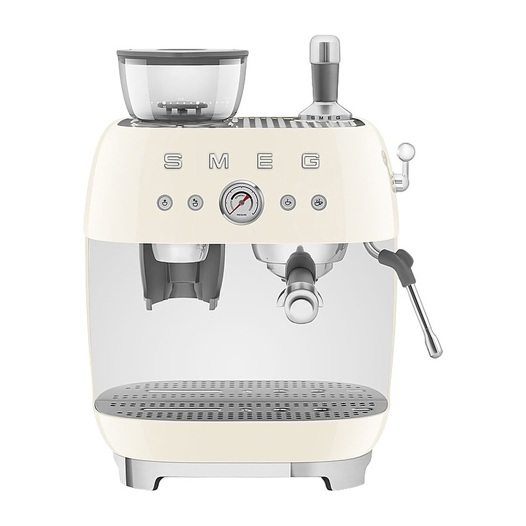Эспрессо кофемашина SMEG EGF03CREU кремовая