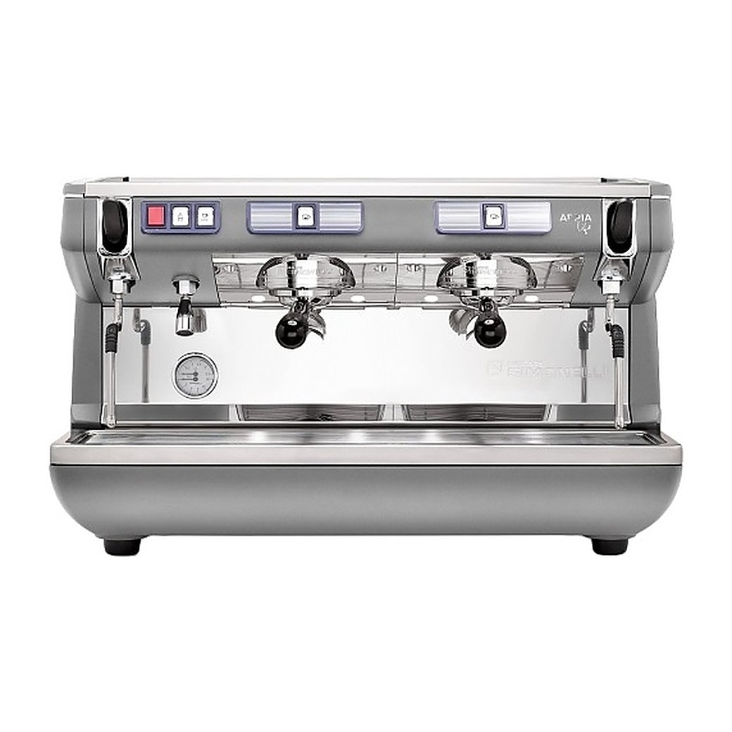 Кофемашина полуавтоматическая Nuova Simonelli Appia Life 2gr S 220V 220V высокая группа, полуавтомат, серая, фото 2