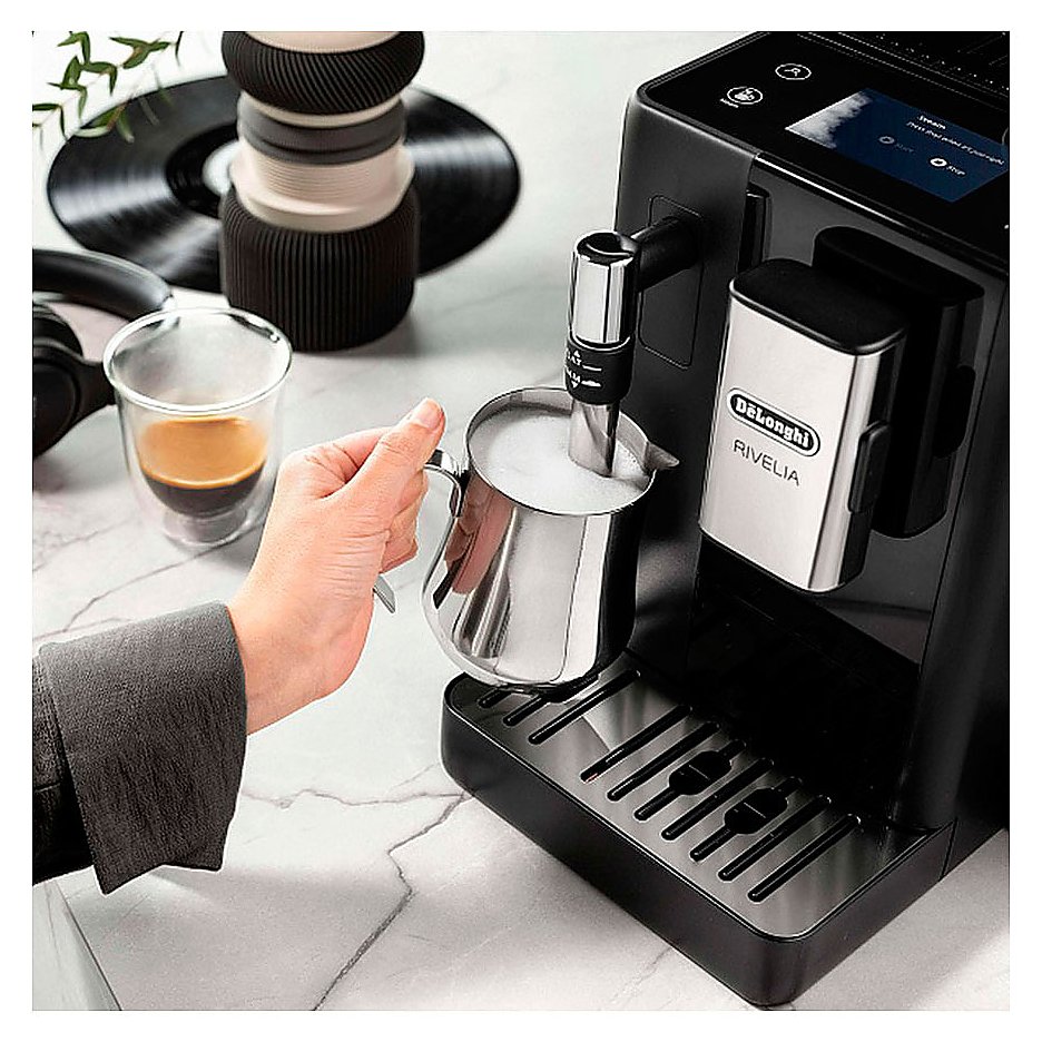 Кофемашина автоматическая De'Longhi Rivelia EXAM 440.35.B 1450 Вт, черный, фото 2