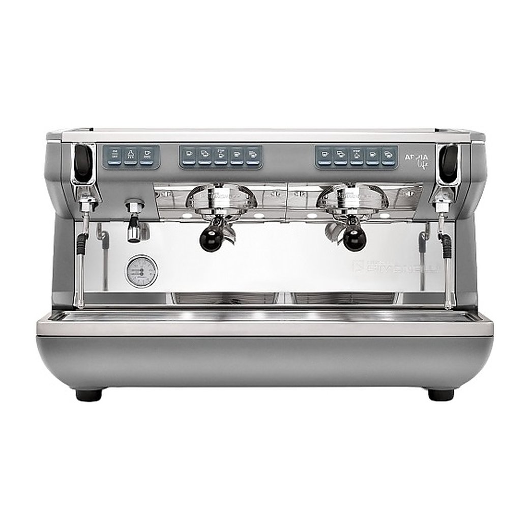 Кофемашина автоматическая Nuova Simonelli Appia Life 2gr V 220V серый металлик высокие группы, экономайзер, фото 2