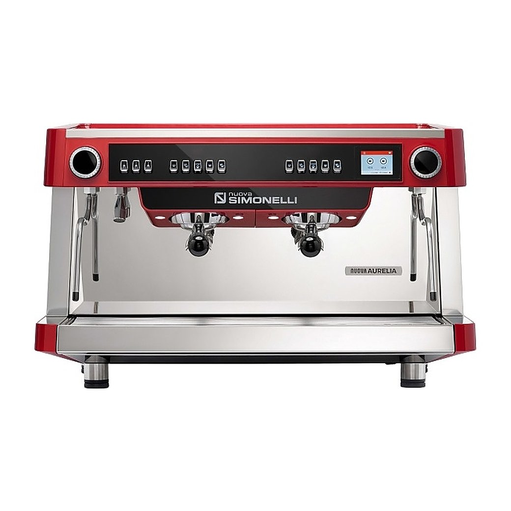 Кофемашина автоматическая Nuova Simonelli Nuova Aurelia MP 2Gr 220V red+high groups+Autopurge