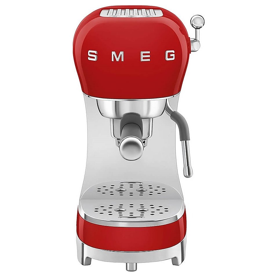 Эспрессо кофемашина SMEG ECF02RDEU красная, фото 3