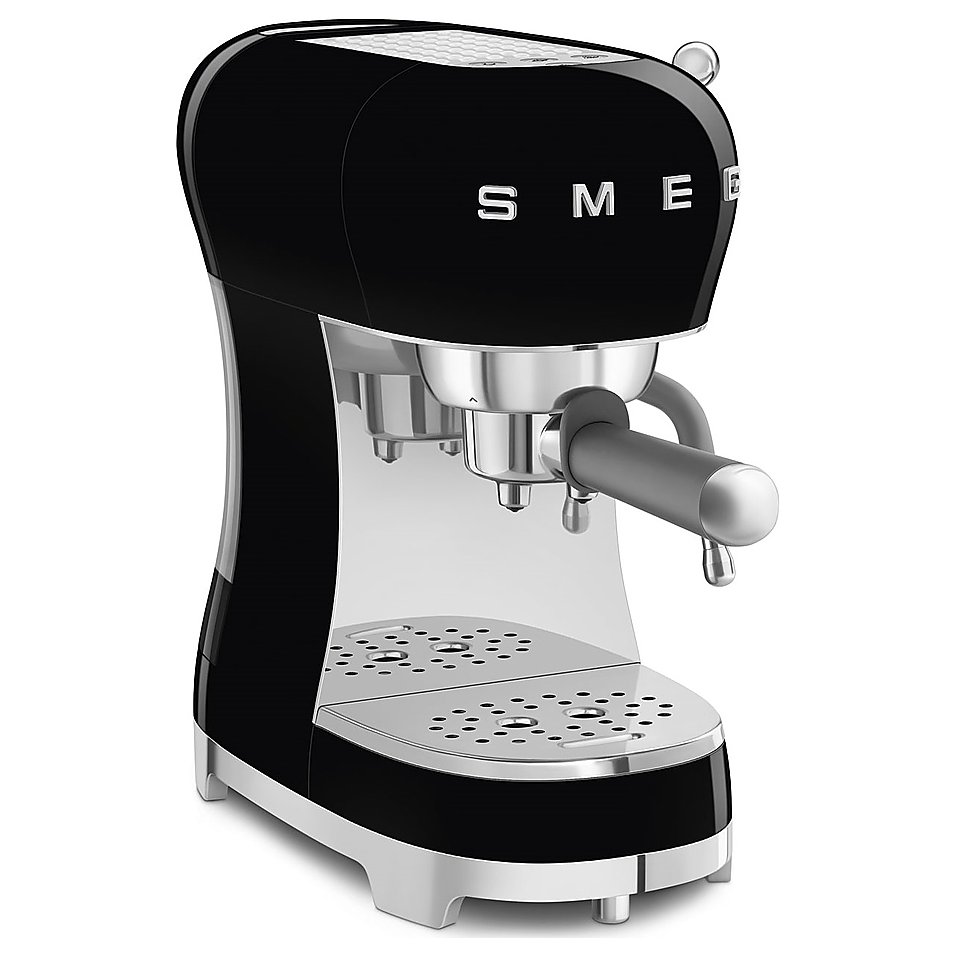 Эспрессо кофемашина SMEG ECF02BLEU черная, фото 2