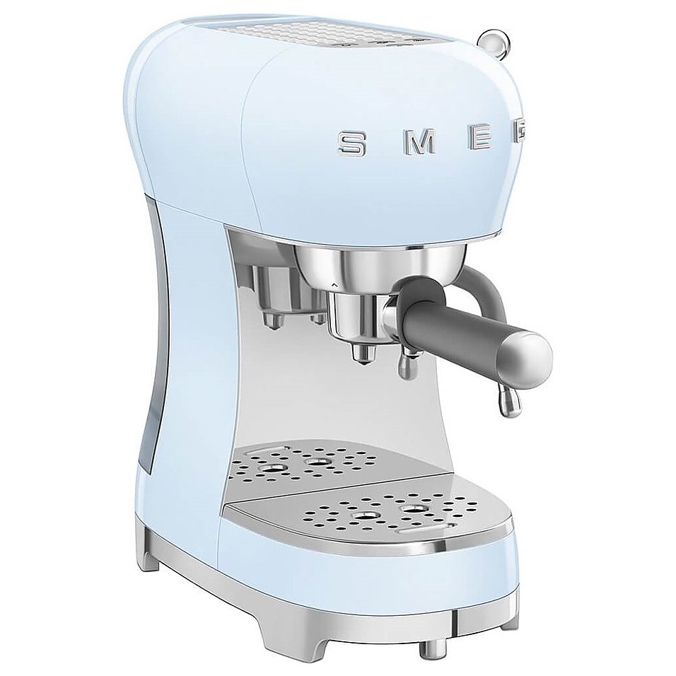Эспрессо кофемашина SMEG ECF02PBEU пастельная голубая, фото 3