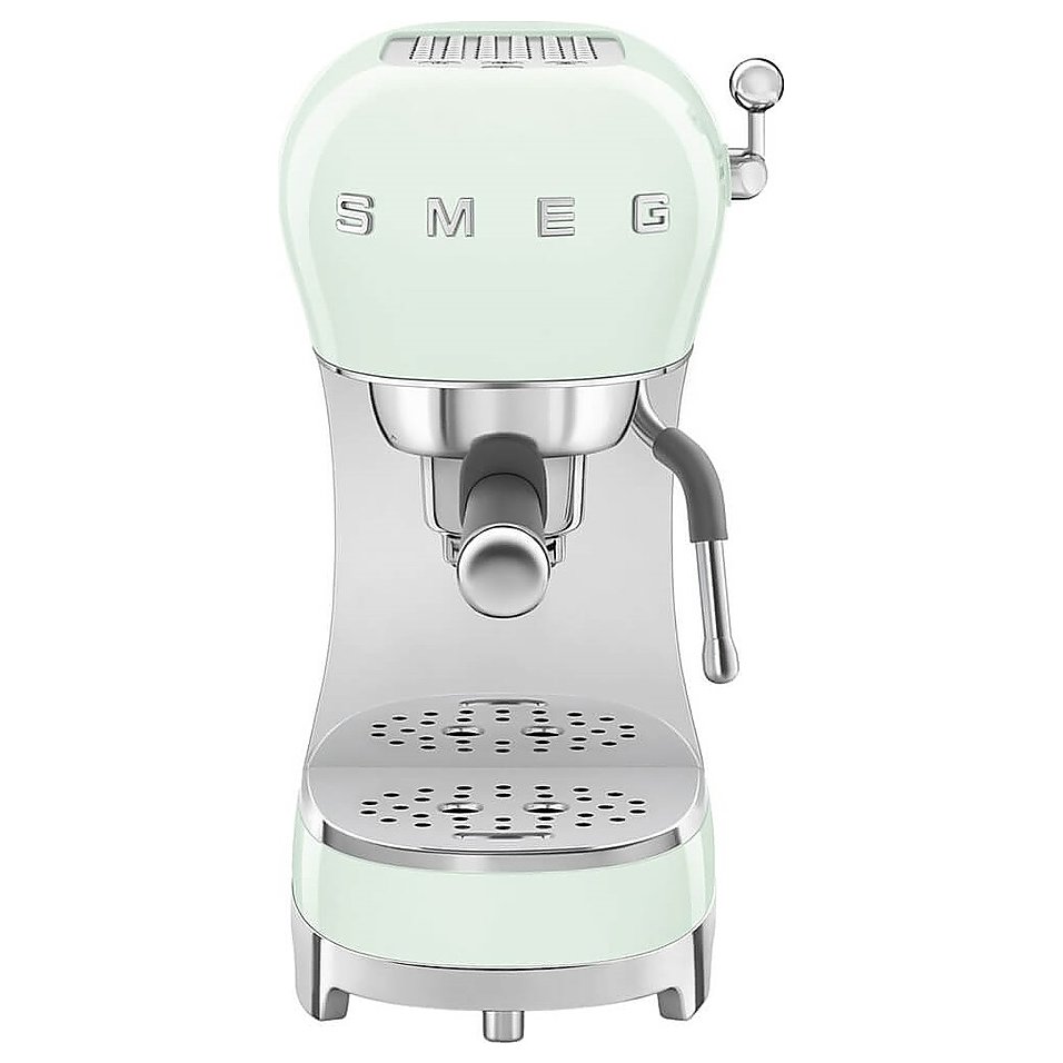 Эспрессо кофемашина SMEG ECF02PGEU пастельная зеленая, фото 2