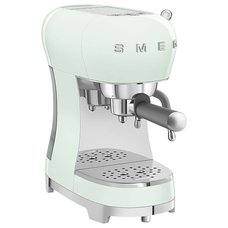 Эспрессо кофемашина SMEG ECF02PGEU пастельная зеленая, фото 3